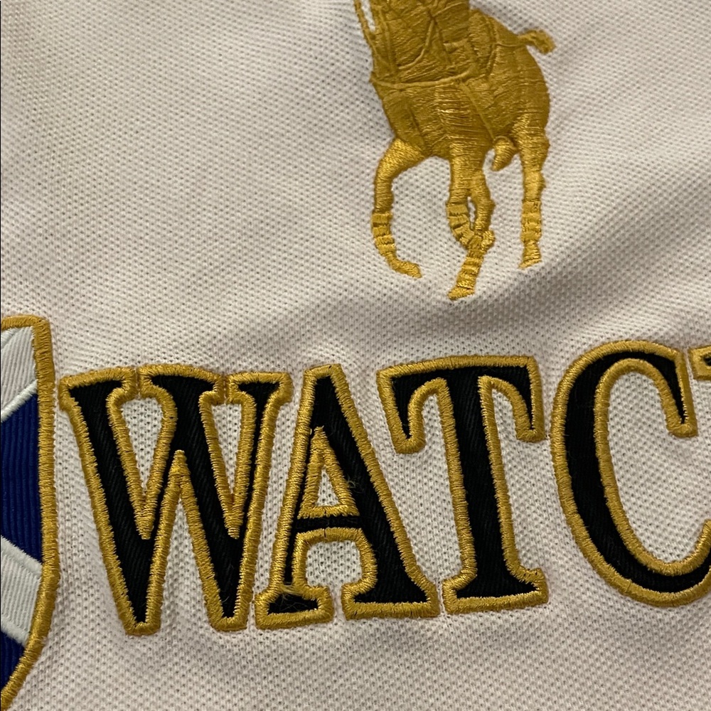 Polo Ralph Lauren Black Watch Big Pony Shirt Mens Large Pink Gold Crest Logo #2 - Picture 13 of 14
